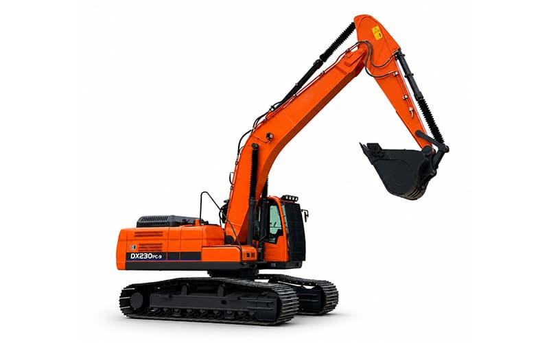DX230PC-9 21.6-টন ক্রলার এক্সকাভেটর: হাই-পারফরম্যান্স কাজের জন্য হেভি-ডিউটি ​​স্পেসিক্স